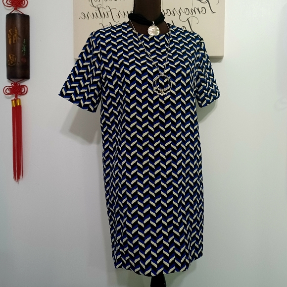 Zara Dresses & Skirts - ❤ZARA COLORBLOCK COMFY DRESS M EUC